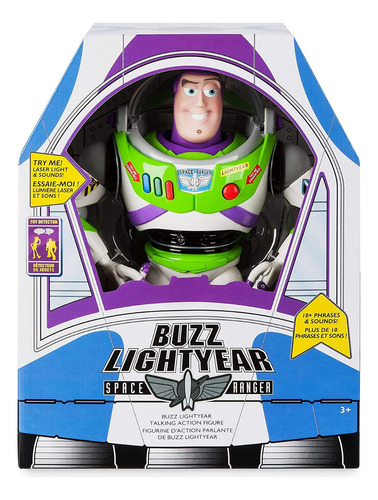 Muñeco Buzz Lightyear Original De Toy Story Disney Store