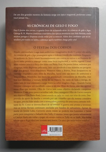 O Festim Dos Corvos - As Crônicas De Gelo E Fogo Vol. 4 (Usado)