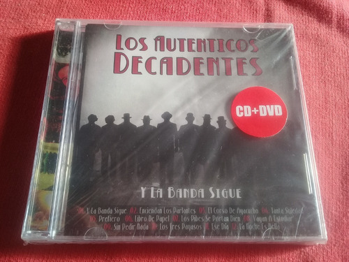 Los Autenticos Decadentes  / Y La Banda Sigue Cd + Dvd /  A8