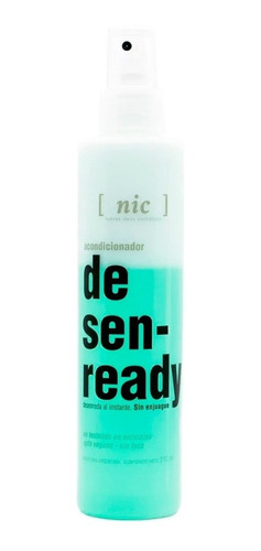 Acondicionador Sin Enjuague Desenready Nic Vegano X 210 Ml