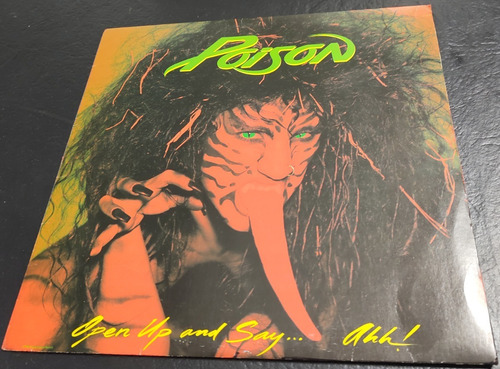 Poison - Open Up And Say...ahh! Lp Brasil 1991 Motley Crue