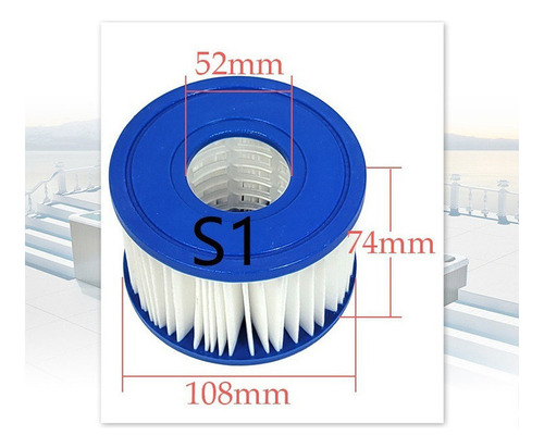 Hh Filtro De Piscina 2 Piezas De Repuesto For Jacuzzis Spas