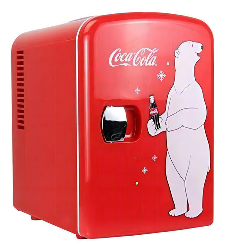 Mini Refrigerador Portátil Coca-cola Kwc4 4 Litros 6 Lat
