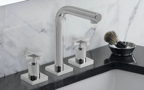 Imagen 2 de 4 de Grifería De Baño Lavatorio Mesada Peirano Santander 60-135