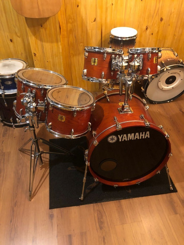 Bateria Yamaha Oak Custom 22  Shell Pack - Muito Conservada