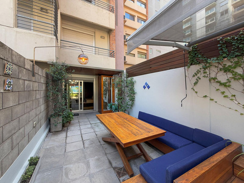 Departamento De 1 Dormitorio Con Gran Patio Y Parrilla En Zona Río