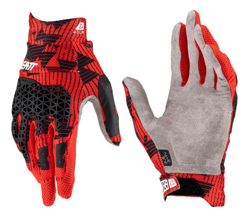 Guantes Motocross Leatt - Moto 4.5 Lite Red Talle M