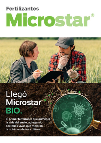Fertilizante Microbiologico Microstar Fosforo Nit. Zinc 3 Kg