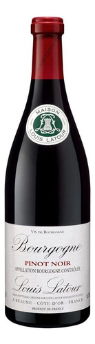 Vinho Francês Tinto Pinot Noir Bourgogne Louis Latour 750ml