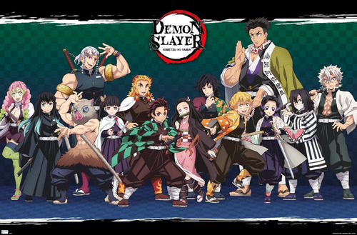 Trends International Demon Slayer - Póster De Pared De Aline