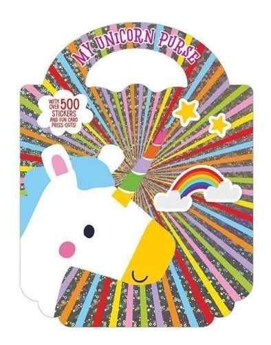 Libre De 500 Stickers Niños Niñas Unicornios Bolso Cartera 