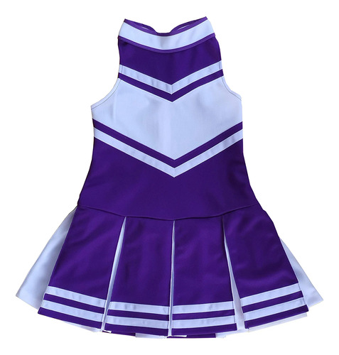 Disfraces De Uniforme De Animadora Morado Talla L