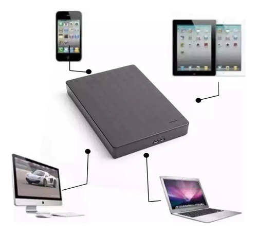 Disco Duro Externo Yicheng Expansion U Hd De 2 Tb, Nuevo, Ne
