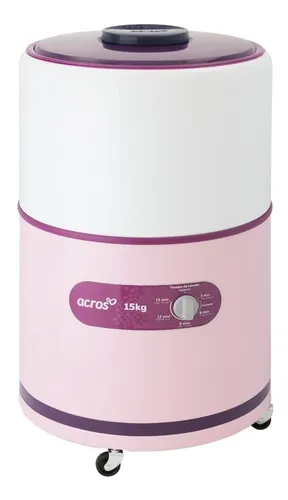 Lavadora semi-automática Acros hasta 15kg 127V color rosa