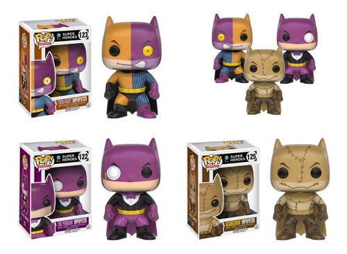 Funko Pop Heroes Impopster - Pinguim Duas Caras Espantalho