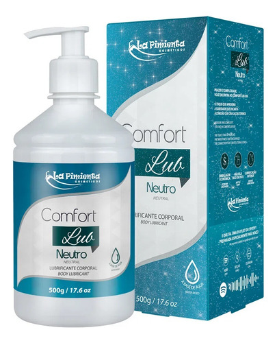 Gel Lubrificante Corporal Comfort Lub 500g Neutro 