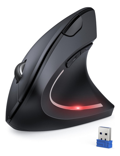 Ratón Ergonómico Vertical Inalámbrico 4800 Dpi 6 Botones