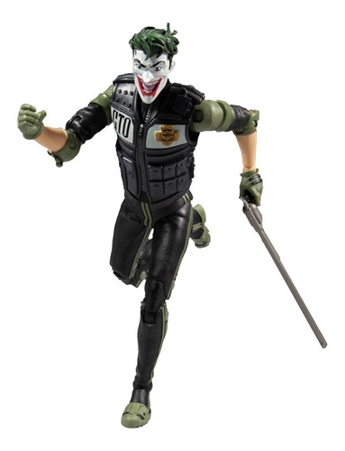 Figura Joker White Knight Mcfarlane Caballero Blanco Dc