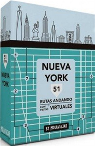 Nueva York 51 Rutas Andando Con Visitas Virtuales - Aa,vv