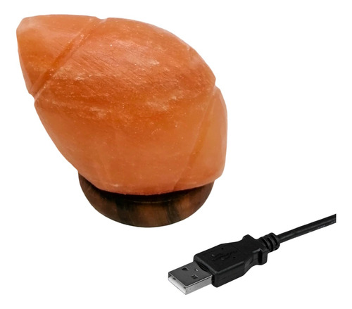 Lampara Usb De Sal Del Himalaya De Balon Nfl 