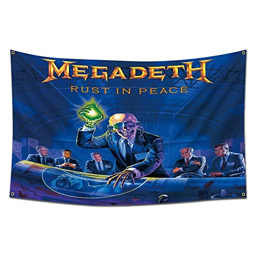 Bandera Póster Megadeth Rust In Peace