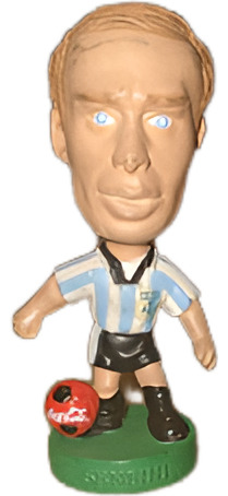 Muñecos Cabezones Mundial Francia 98. Precio X Unidad (Usado)