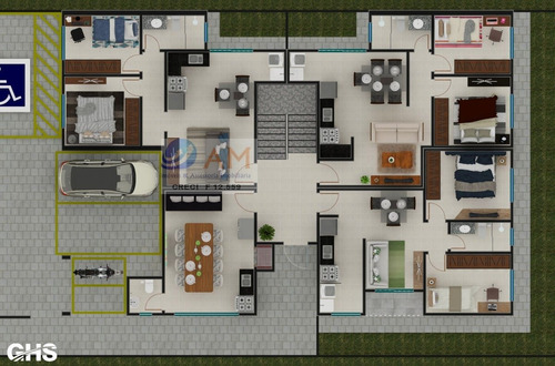 Imagem 28 de 30 de Apartamento A Venda No Bairro Cercadinho Em Campo Largo - - 524-1