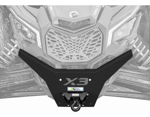 Defensa Delantera Porta Winch Can Am X3 2017-2023