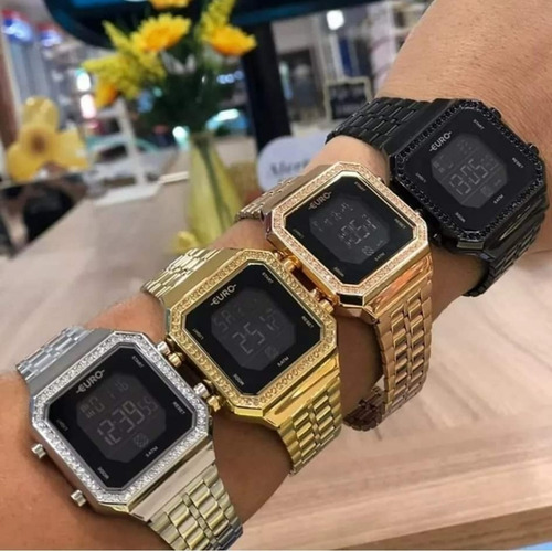 Relógio Euro Fashion Fit- Dourado