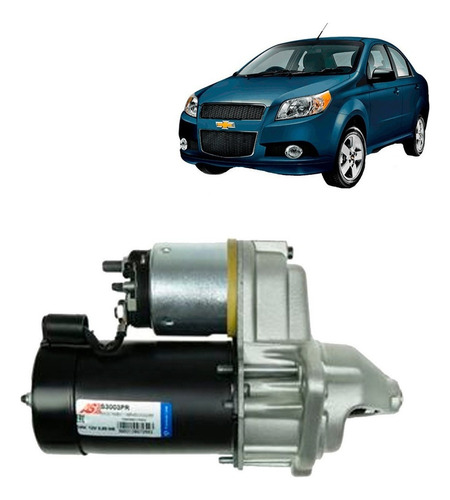 Motor Partida Para Chevrolet Aveo 1.4 Hatchback L95 2008-16