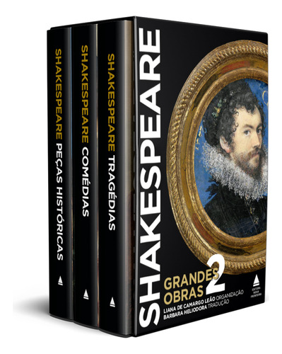 Box Grandes obras de Shakespeare, de • William Shakespeare. Editorial Nova Fronteira, tapa mole en português