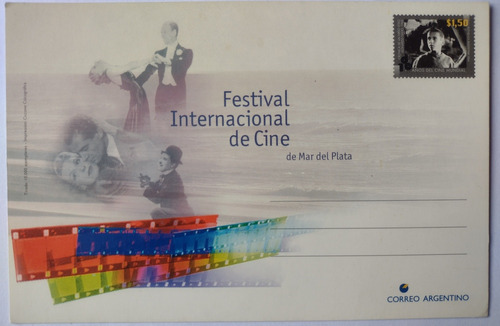 Tarjeta Entero Postal Festival Internacional De Cine 1995