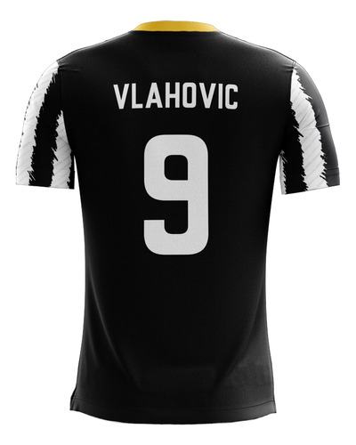 Camiseta Juventus Titular Vlahovic Version 2024 Talle Niños