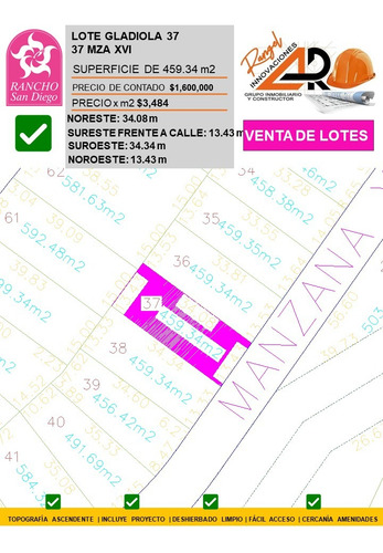 Venta Lote Gladiola 37 Con Vistas Panorámicas, Proyecto Incluído Y Todos Los Servicios Cerca De Las Amenidades De Fracc Rancho San Diego Ixtapan De La Sal Edomex