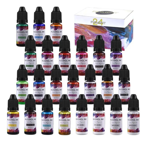 Tintas Al Alcohol Colores Plenos 10ml (unidad)