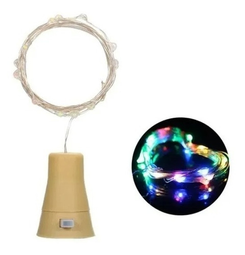 Corcho Hada Alambre Micro Led Boda Luces