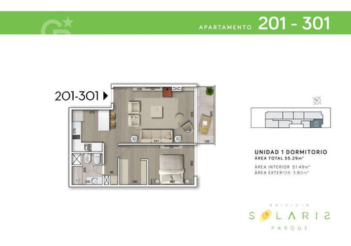 Imagen 2 de 19 de Venta Apartamento Un Dormitorio En Punta Gorda - 201