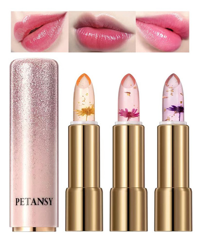 Petansy Juego De Lpiz Labial Mgico Que Cambia De Color, 3 Co