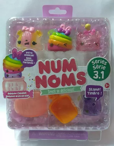 Num Noms Series 3.1 Rainbow Candies Starter 4-Pack MGA