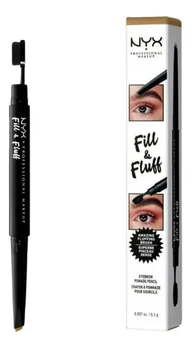 Lápiz De Cejas Fill & Fluff Eyebrow Podame Nyx Tono Blonde