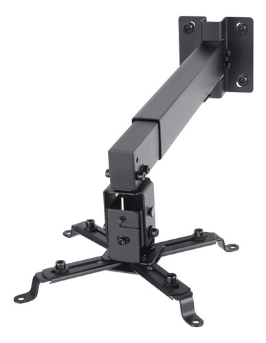 Imagen 1 de 6 de Soporte De Techo O Pared Para Proyector Negro