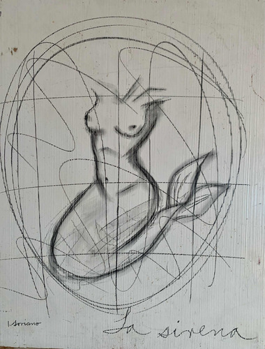 Dibujo La Sirena Juan Soriano (Usado)