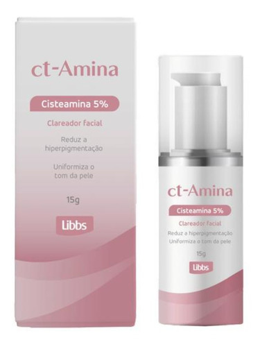 Clareador Facial Noturno Ct-amina Cisteamina 5% Com 15g Tipo de pele Todo tipo de pele