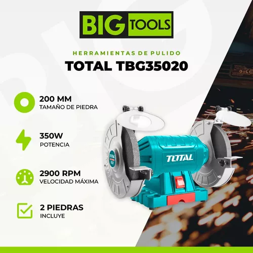 Amoladora de Banco 350W 200mm 8 TBG35020-4 TOTAL