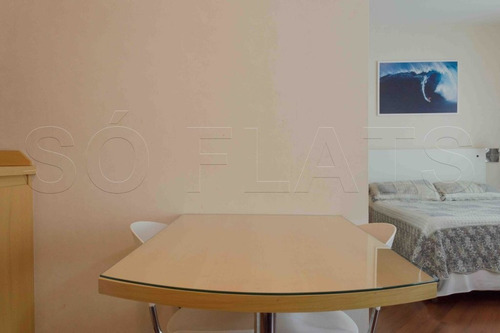Imagem 6 de 15 de Cerqueira Cesar - Flat Paulista Classic, 02 Dorms, Fora Do Pool - Ótima Opção - Sf27367