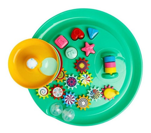 Baby Play Mesa Didática Divertida Escorregador Bola Infantil