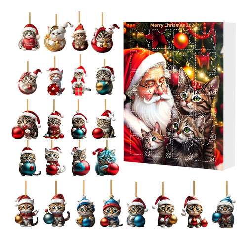 . Set De Regalo Navideño Con Decoración De Papá Noel Con