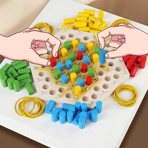 Juego De Ajedrez Triangular En Cadena, Juego De Estrategia T