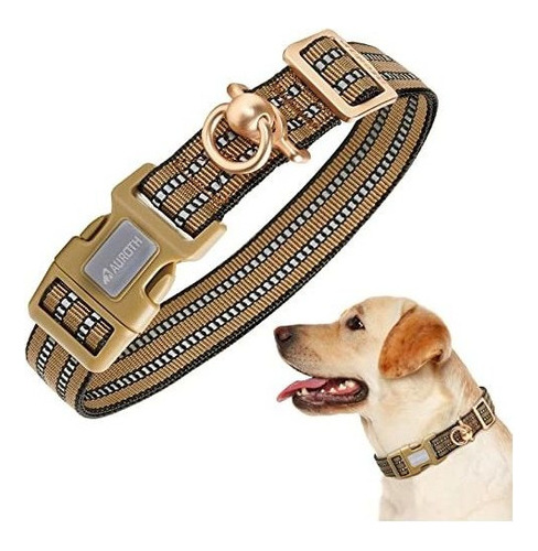 Collar De Perro Auroth Para Perros Medianos Y Grandes, Colla