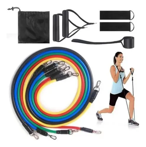Set Bandas Elasticas Tubos 11 Piezas